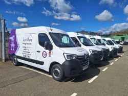 Fraikin delivers 25 vans for housing association