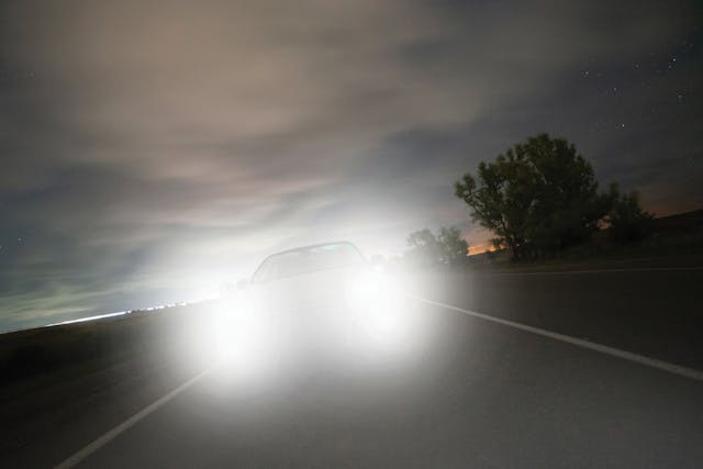 Call for action over dazzling headlights