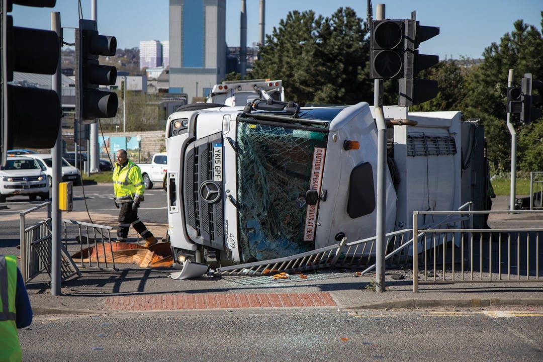 Van and truck collisions plummet
