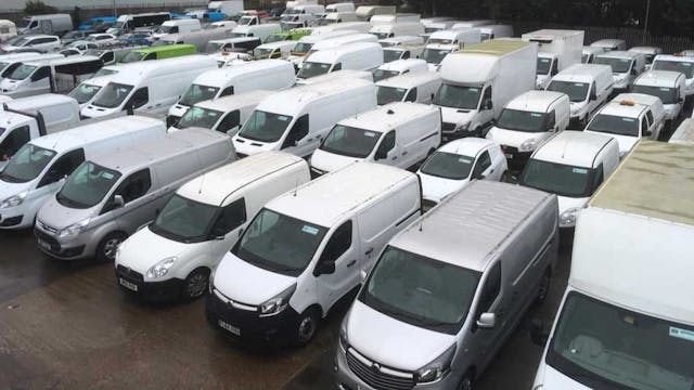 Van market grows in traditionally low volume month