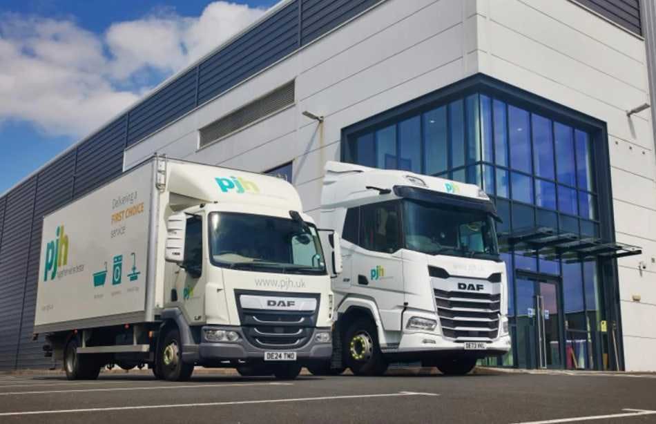 Bathroom specialist takes on 34 DAF trucks 