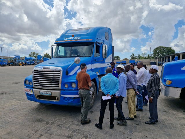 Transaid helps driver training in Mozambique
