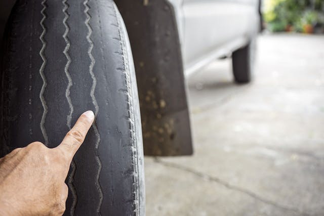 Worrying rise in dangerous van tyres