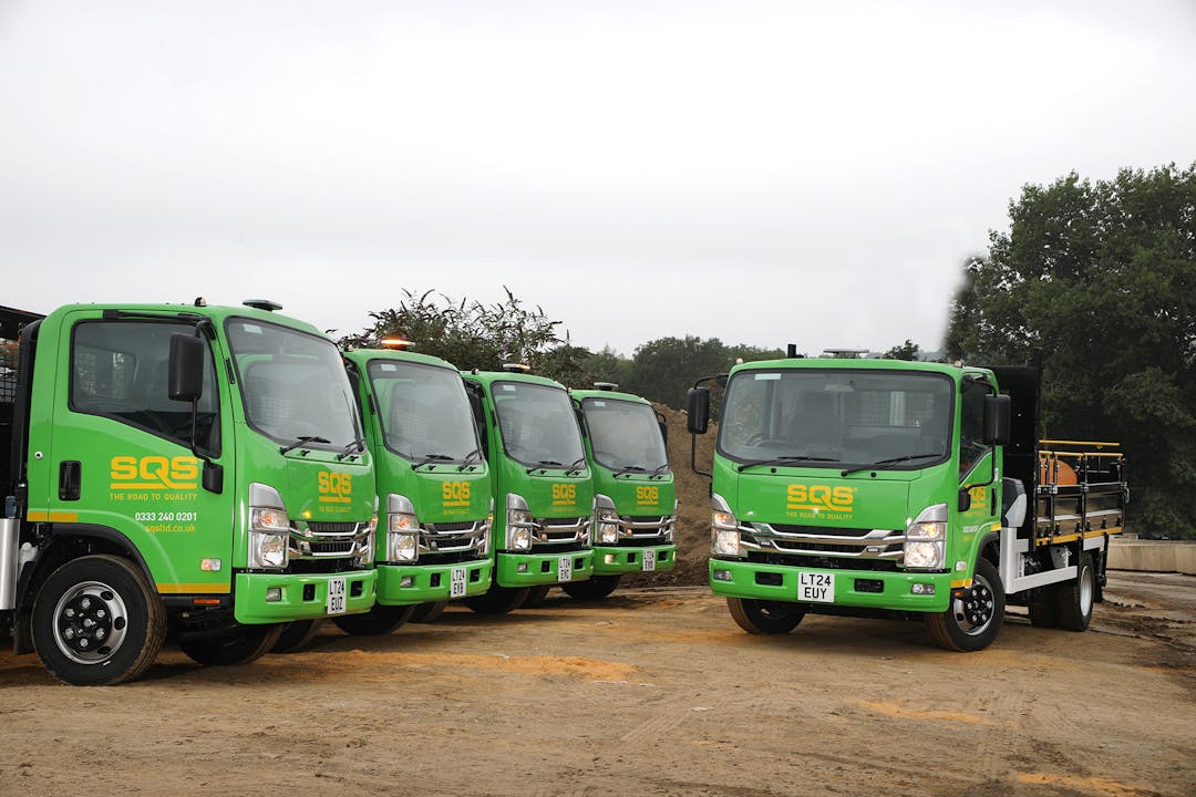 SQS refreshes fleet with Isuzu trucks