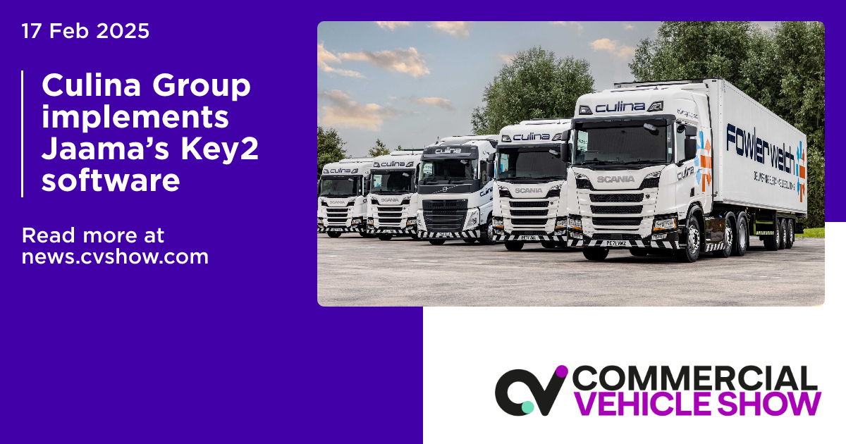 Culina Group implements Jaama’s Key2 software | Commercial Vehicle Show ...