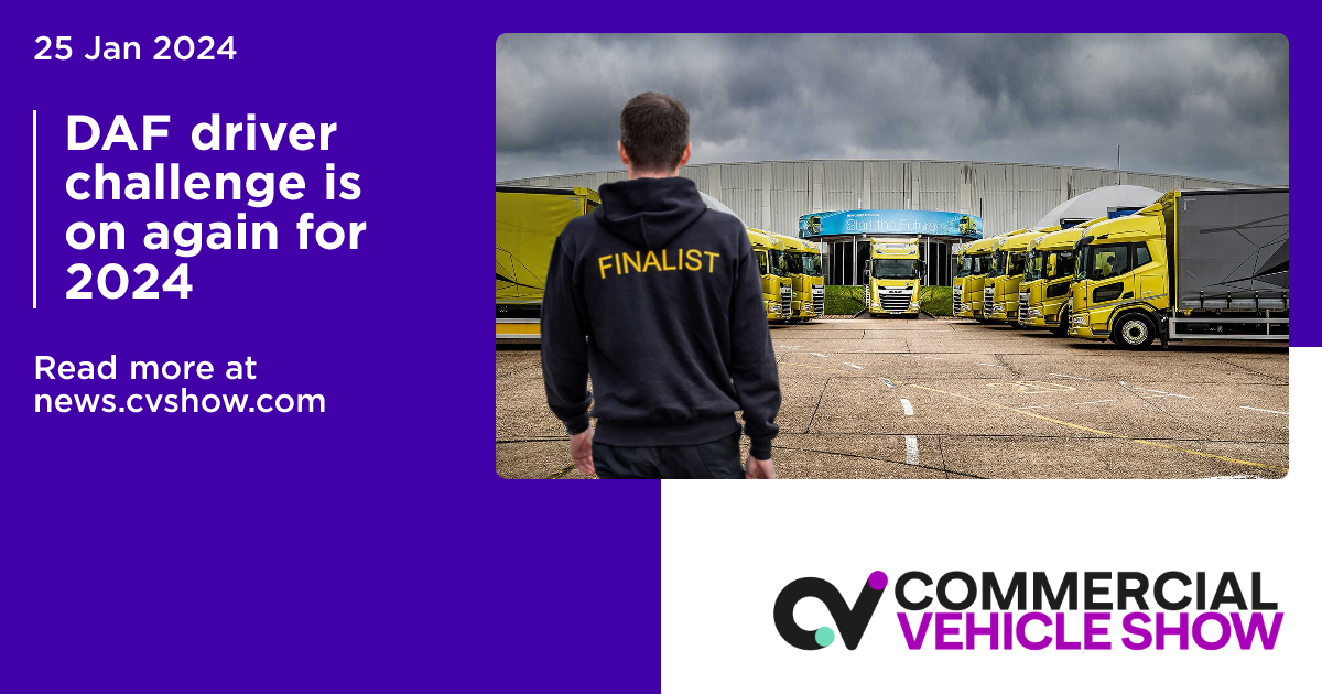 Daf Driver DAF driver challenge is on again for 2024 | Commercial Vehicle Show News