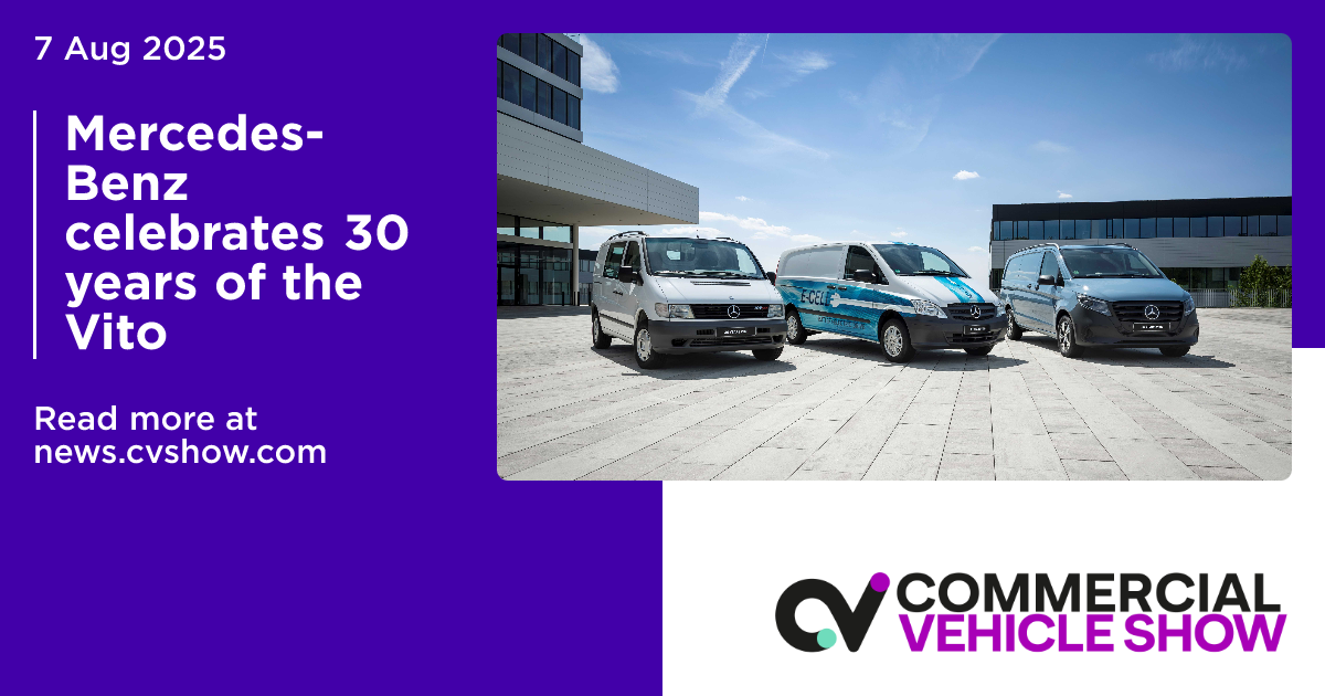 Vito Production Mercedes-Benz celebrates 30 years of the Vito | Commercial Vehicle Show ...