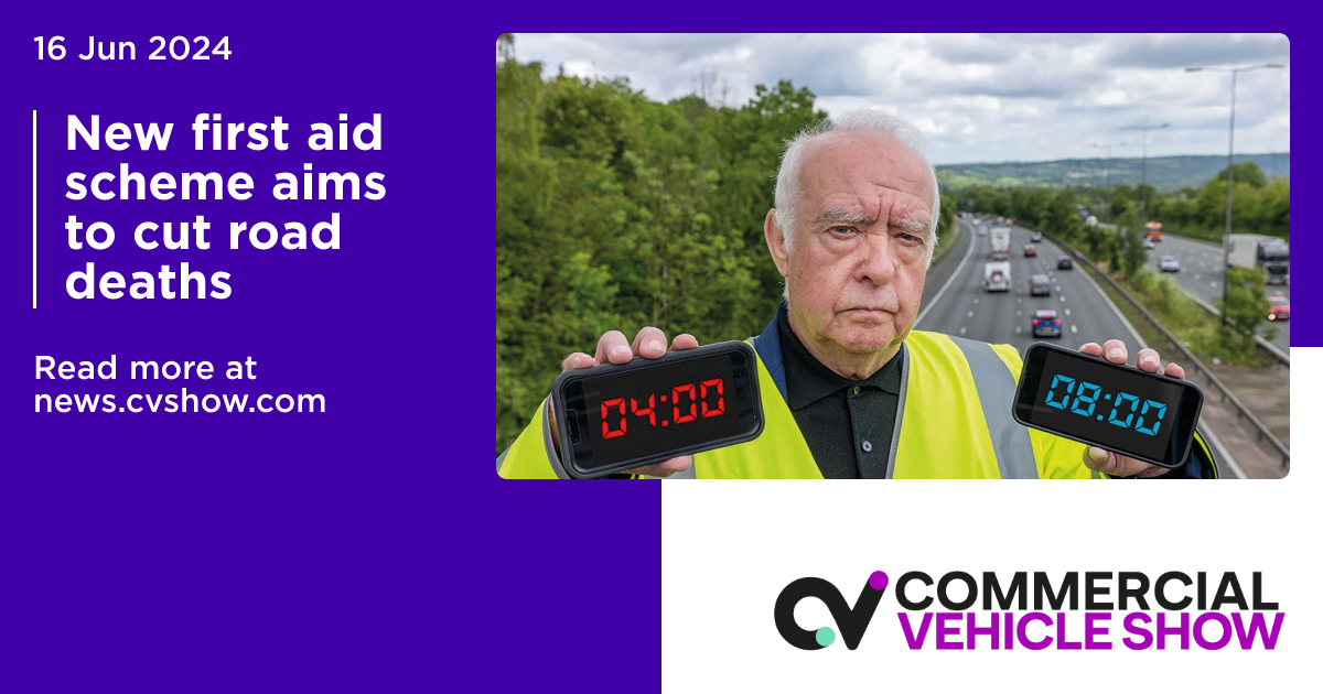 New first aid scheme aims to cut road deaths | Commercial Vehicle Show News
