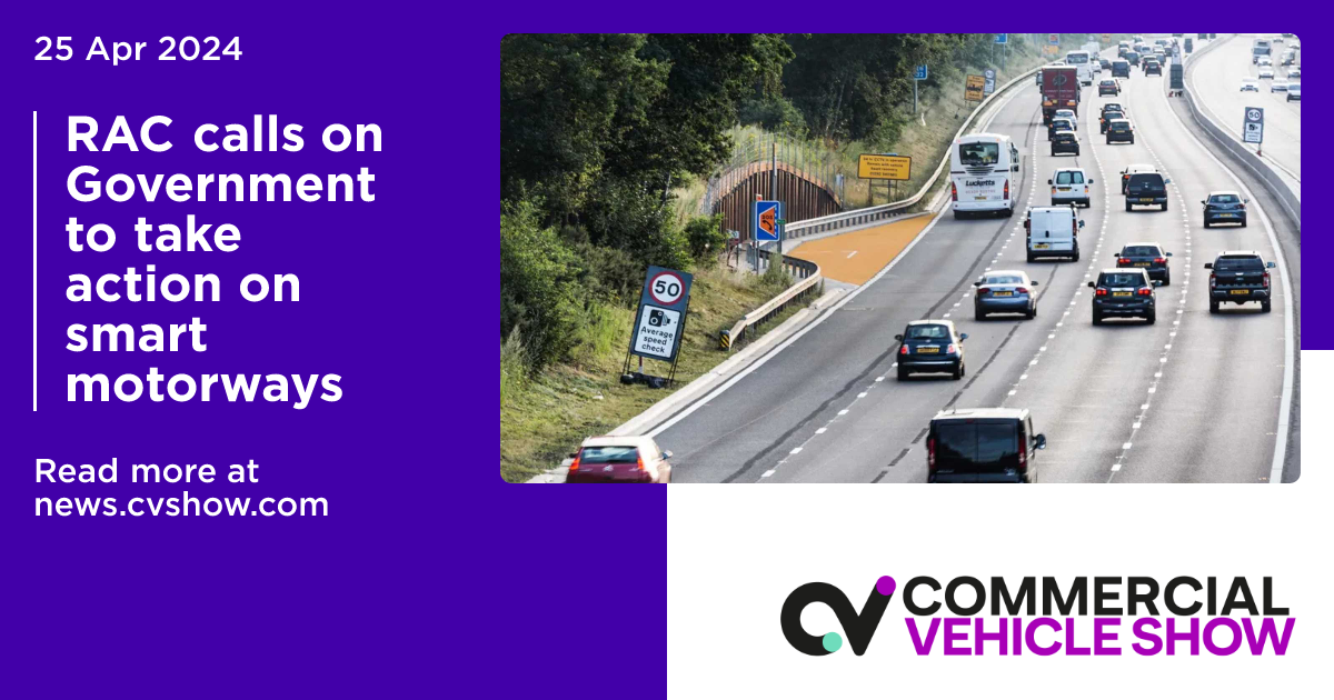 Date Rac RAC calls on Government to take action on smart motorways | Commercial ...