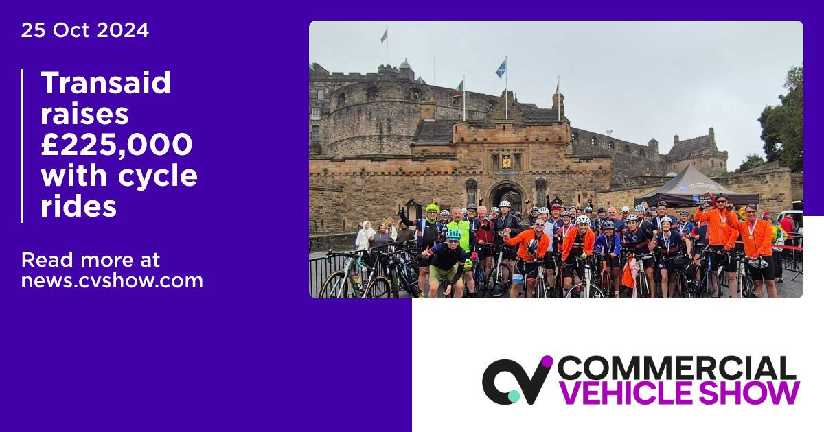 Cyile Ries Transaid raises £225,000 with cycle rides | Commercial Vehicle Show News