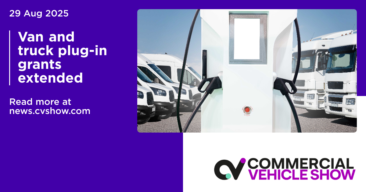 Van and truck plug in grants extended Commercial Vehicle Show News Van and truck plug in grants extended Commercial Vehicle Show News